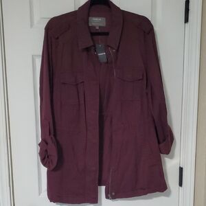 Torrid Women's Burgundy Jacket